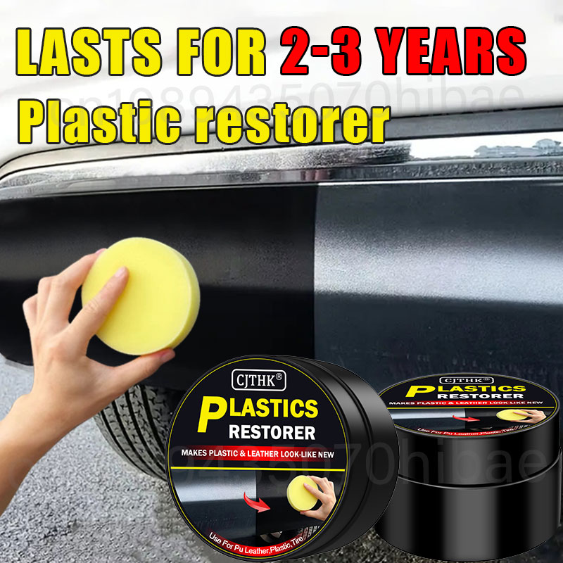 Leather Cleaner Interior - Restaurador de Plástico Automotivo: Brilho Preto