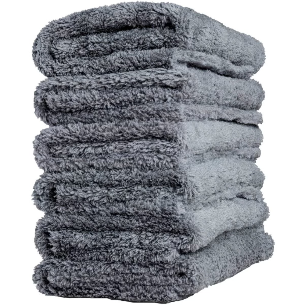 Microfiber Towel Detailing - 1/2/3/6 peças Toalhas de Microfibra Sem