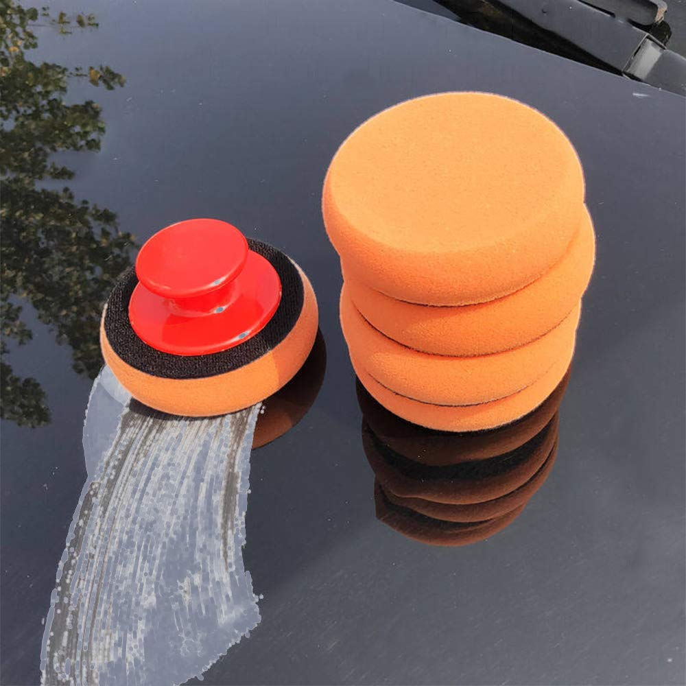 Wax Applicator Pad - Kit de 6 Almofadas Aplicadoras de