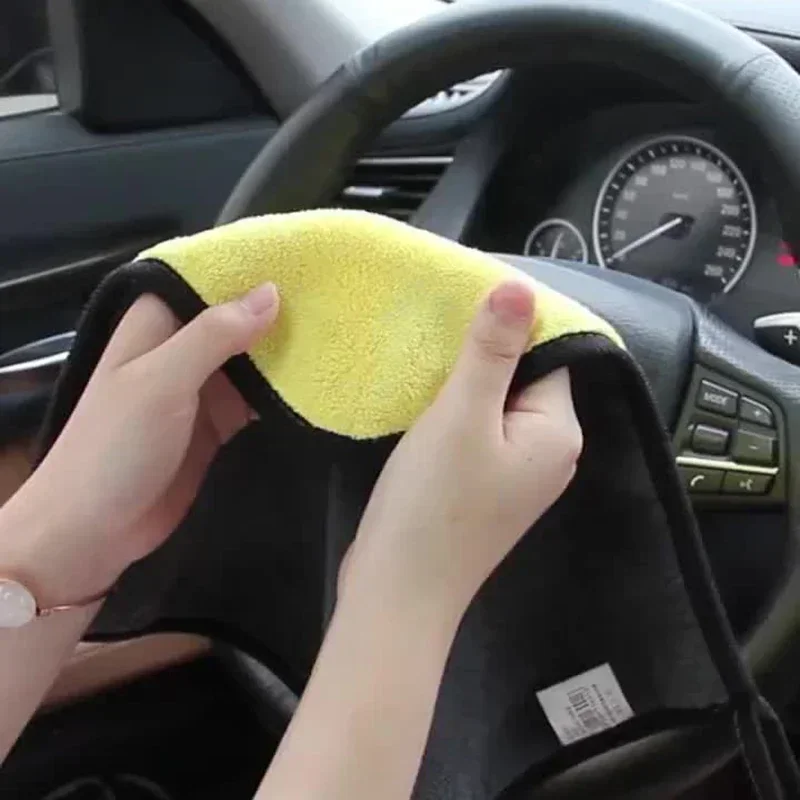 1/5 pçs engrossar toalhas de l - Microfiber Towel Detailing avaliação e preço