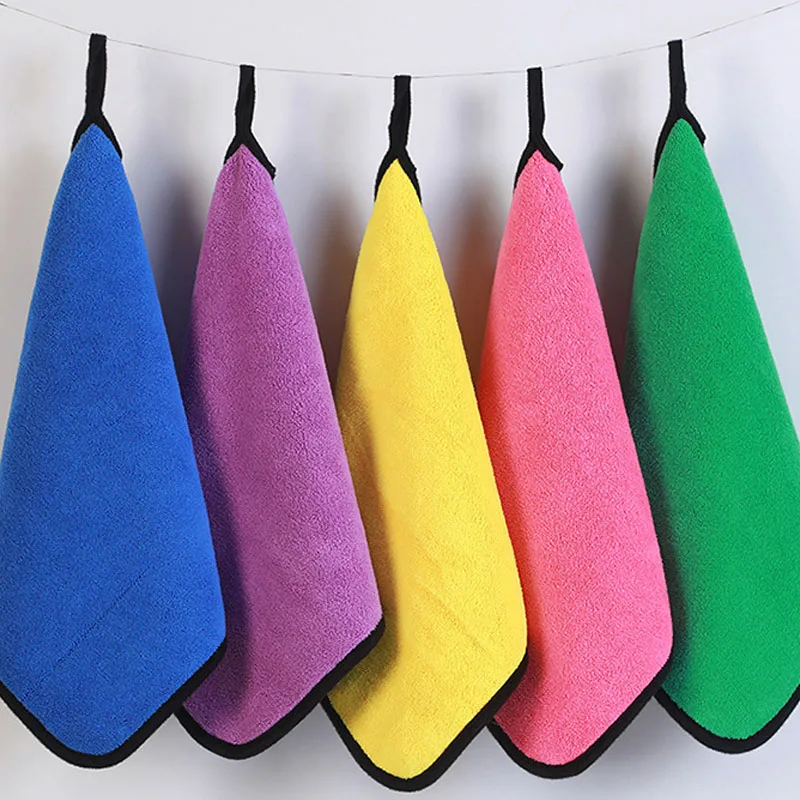 1/5 pçs engrossar toalhas de l - Microfiber Towel Detailing avaliação e preço