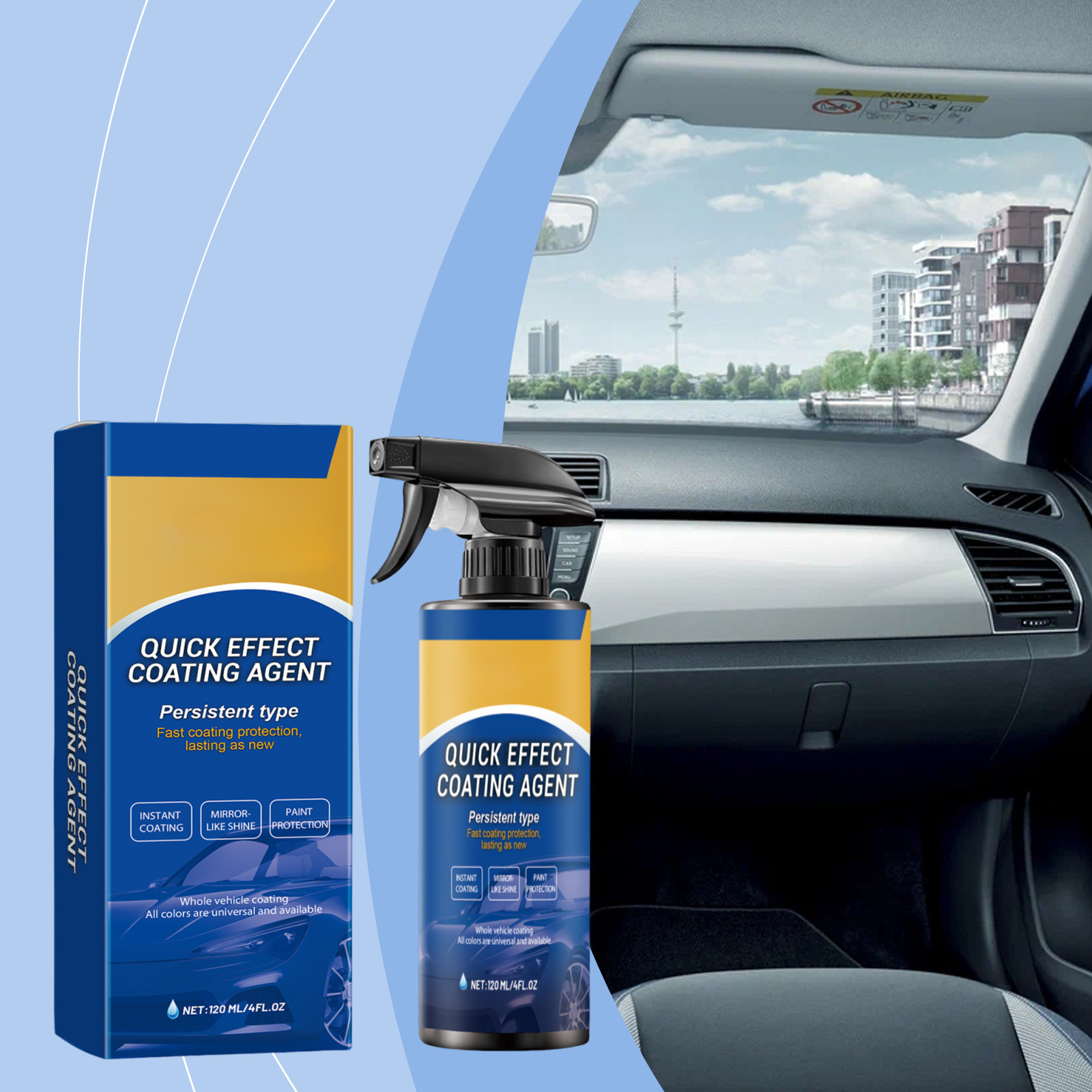 Spray de Revestimento Automoti - Car Wax Ceramic Coating avaliação e preço