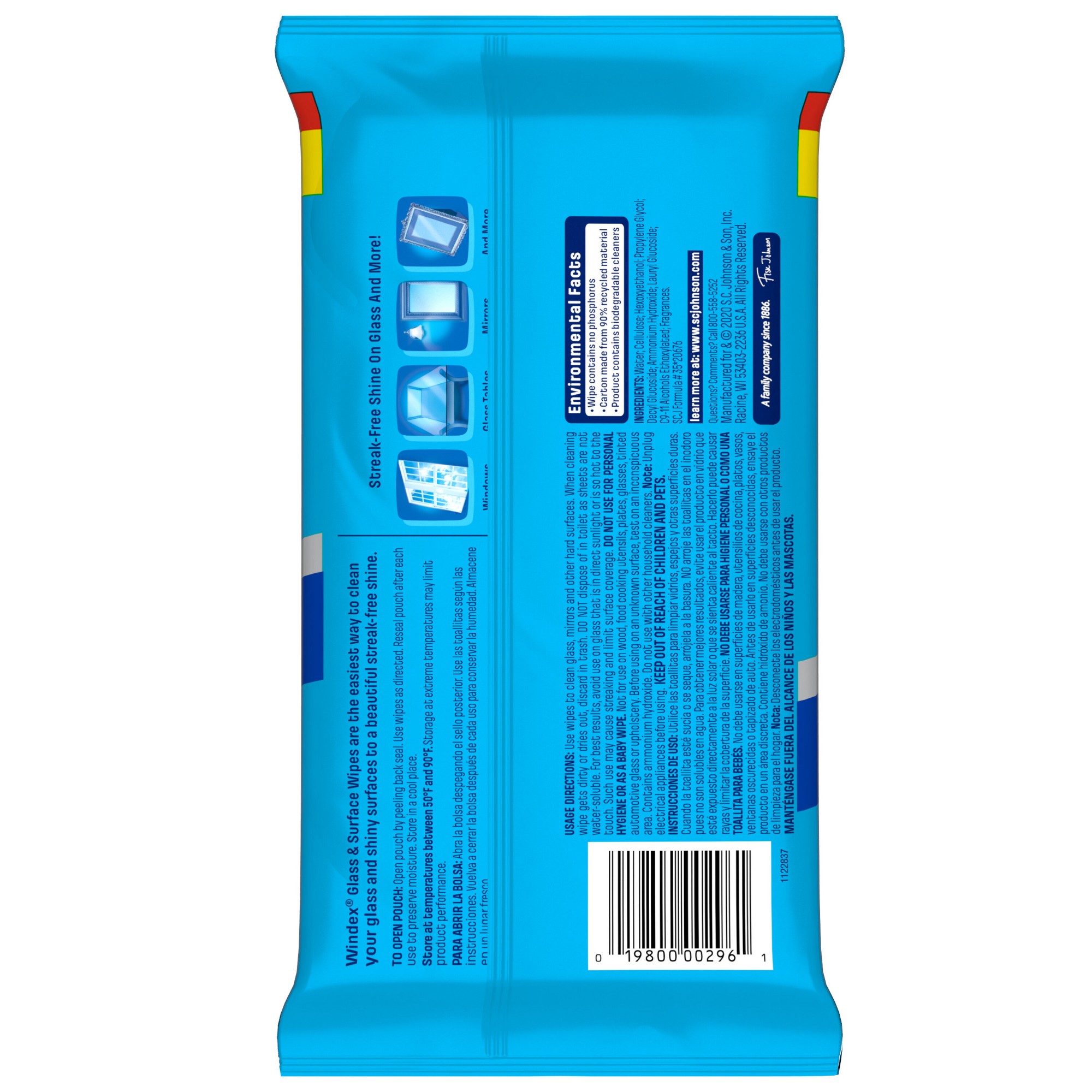 Lenços umedecidos para limpeza - Glass Cleaner Streak avaliação e preço