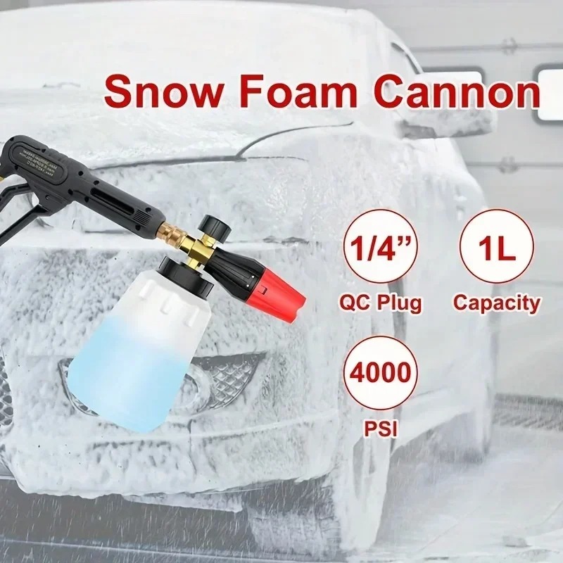 Canhão de Espuma de Neve PA de - Foam Cannon Car Wash avaliação e preço