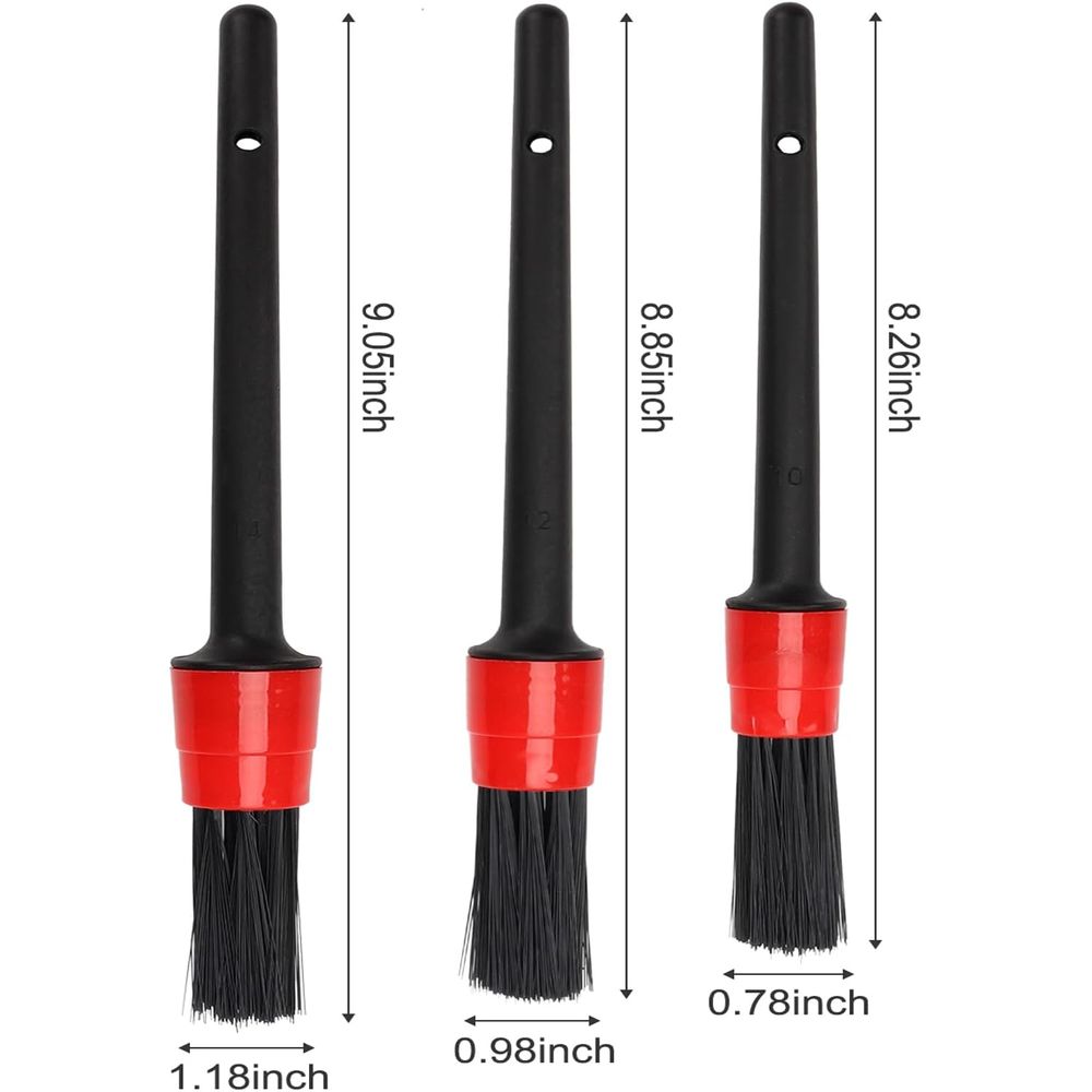 Conjunto de Escovas para Detal - Detailing Brush Set avaliação e preço